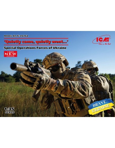 Quietly came,quietly went." Special Operations Forces of Ukraine(4 fig)new molds 