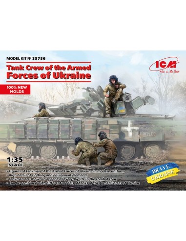 Tank Crew of the Armed Forces of Ukraine (100% new molds) 
