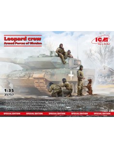 Leopard crew of the Armed Forces of Ukraine 