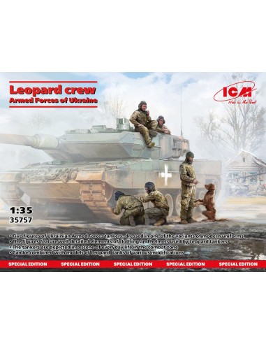 Leopard crew of the Armed Forces of Ukraine 