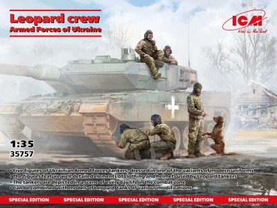 Leopard crew of the Armed Forces of Ukraine 