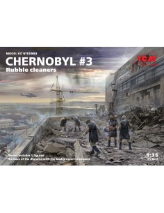 Chernobyl3. Rubble cleaners (5 figures) 