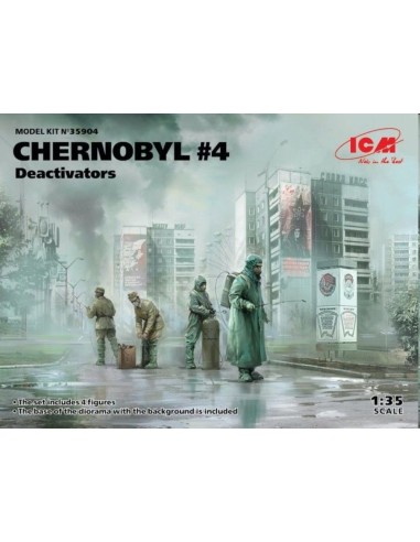Chernobyl4. Deactivators (4 figures) 