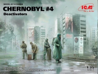Chernobyl4. Deactivators (4 figures) 