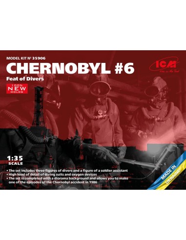 Chernobyl 6. Feat of Divers(3 figures) (100% new molds) 