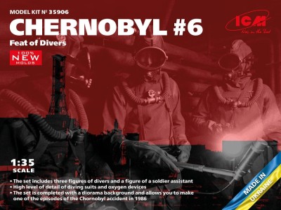 Chernobyl 6. Feat of Divers(3 figures) (100% new molds) 