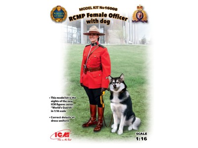RCMP Female Officer with dog 