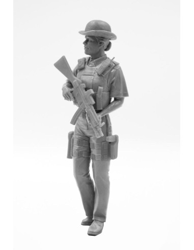 British Police Female Officer 