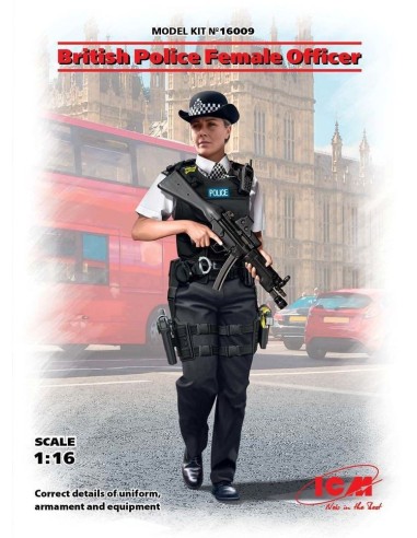 British Police Female Officer 