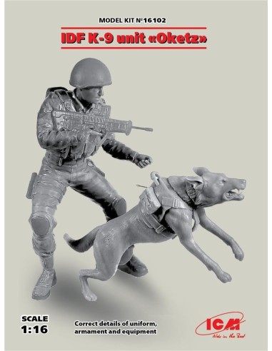IDF K-9 Unitz "OKETZ" with dog 