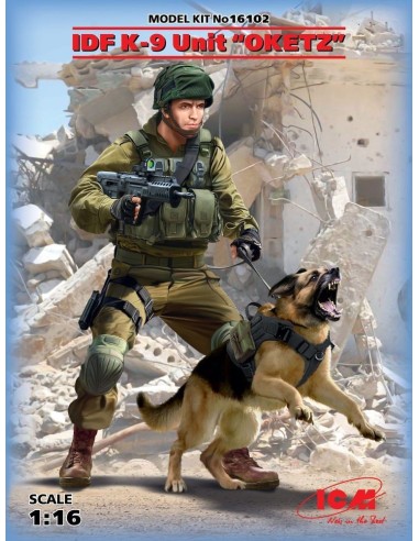 IDF K-9 Unitz "OKETZ" with dog 