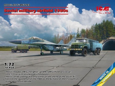 Soviet military airfield 1980s(Mikoyan-29 9-13,APA-50M(ZiL-131),ATZ-5 SovPAG-14 