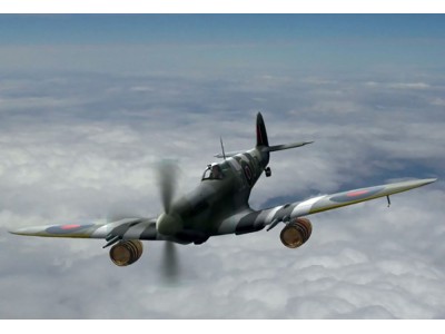 Spitfire Mk.IXC "Beer Delivery" WWII British Fighter 