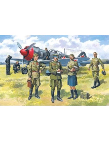 Sowjetische Piloten & Bodenpersonal 1943-45 