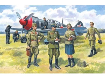 Sowjetische Piloten & Bodenpersonal 1943-45 