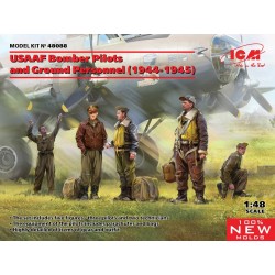 USAAF Bomber Pilots and Ground Personnel (1944-1945) (100% new molds) 