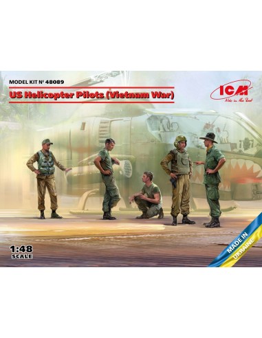 US Helicopter Pilots (Vietnam War)(100% new molds) 