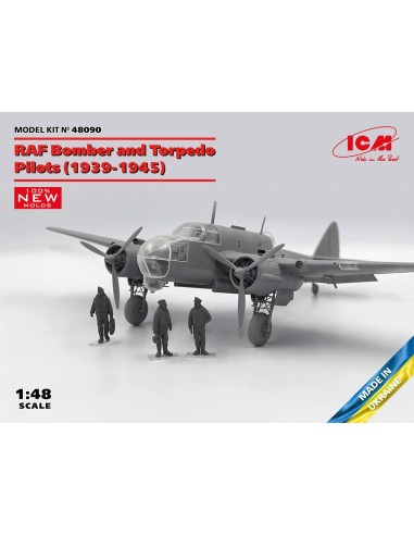 RAF Bomber and Torpedo Pilots (1939-1945) (100% new molds) 