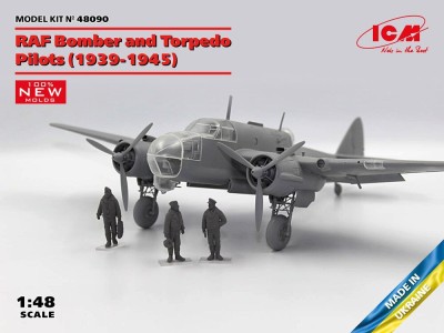 RAF Bomber and Torpedo Pilots (1939-1945) (100% new molds) 