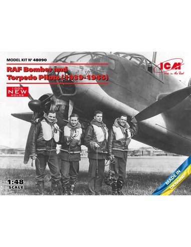 RAF Bomber and Torpedo Pilots (1939-1945) (100% new molds) 