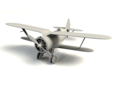 I-153,WWII China Guomindang AF Fighter 