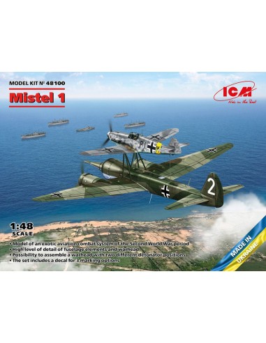 Mistel 1, WWII German Composite Aircraft 