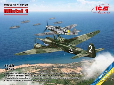 Mistel 1, WWII German Composite Aircraft 