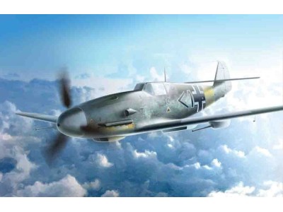 Messerschmitt Bf 109F-4/R6 WWII German Fighter 