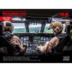 Black Hawk crew (3 figures) (100% new moulds) 