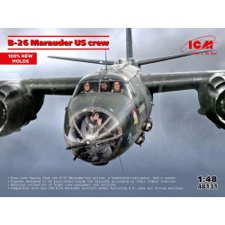B-26 Marauder US crew (5 figures) (100% new moulds) 