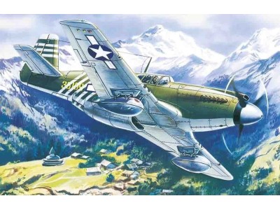 Mustang P-51A  WWII American Fighter 