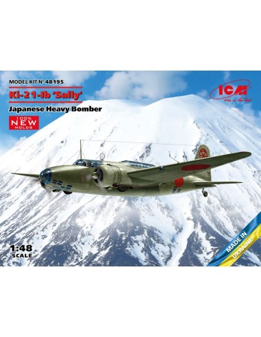 Ki-21-Ib Sally Japanese Heavy Bomber (100% new molds) 