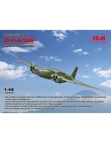Ki-21-Ia Sally Japanese Heavy Bomber 