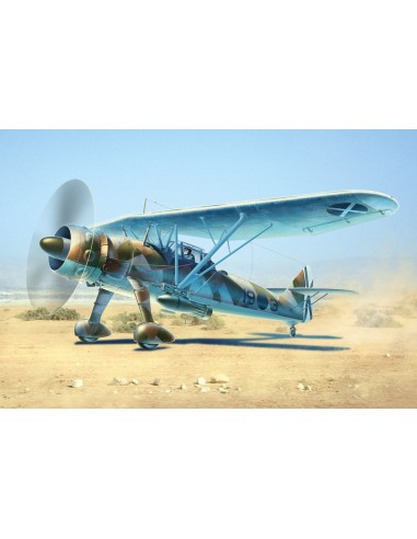 Hs 126A-1 with bomb rack Condor Legion Reconnaissance Plane 