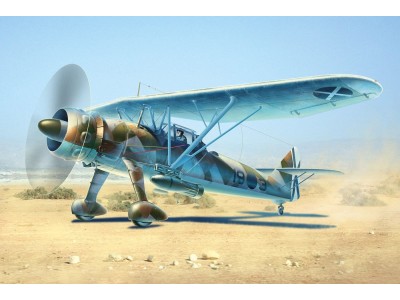 Hs 126A-1 with bomb rack Condor Legion Reconnaissance Plane 