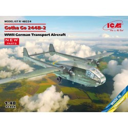 Gotha Go 244B-2, WWII German Transport Aircraft 