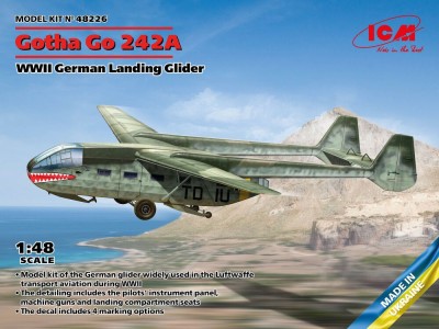 Gotha Go 242A, WWII German Landing Glider 