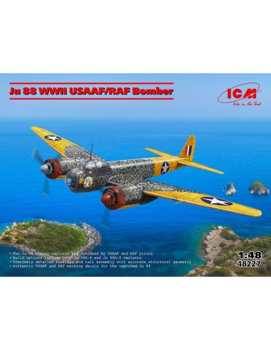 Ju 88 WWII USAAF/RAF Bomber 