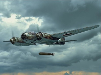 Ju 88A-4 Torp/A-17 WWII German Torpedo Plane 