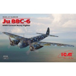 JU 88C-6, WWII German Heavy Fighter 