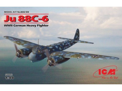 JU 88C-6, WWII German Heavy Fighter 