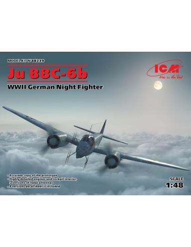 Ju 88C-6b, WWII German Night Fighter 
