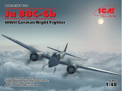 Ju 88C-6b, WWII German Night Fighter 