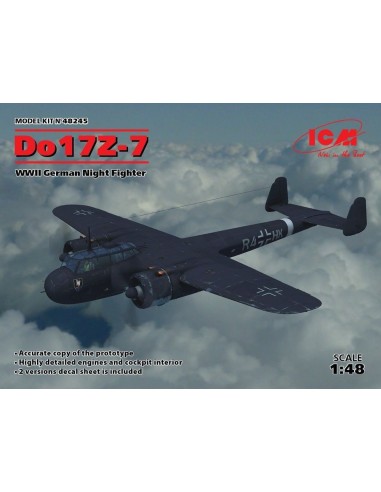 Do 17Z-7, WWII German Night Fighter 