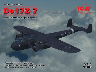 Do 17Z-7, WWII German Night Fighter 