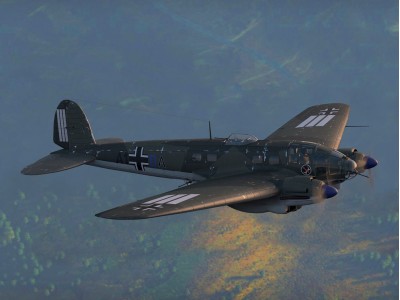 He 111H-3 WWII German Bomber (100% new molds) 