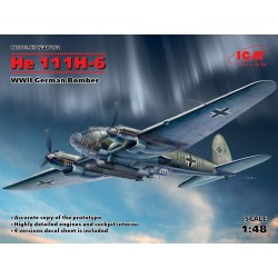 He 111H-6, WWII German Bomber 