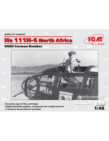 He 111H-6 North Africa,WWII German Bombe Limited 