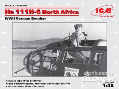 He 111H-6 North Africa,WWII German Bombe Limited 