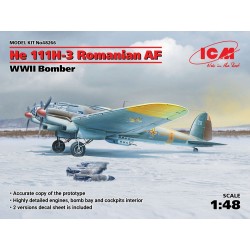 He 111H-3 Romanian AF, WWII Bomber 
